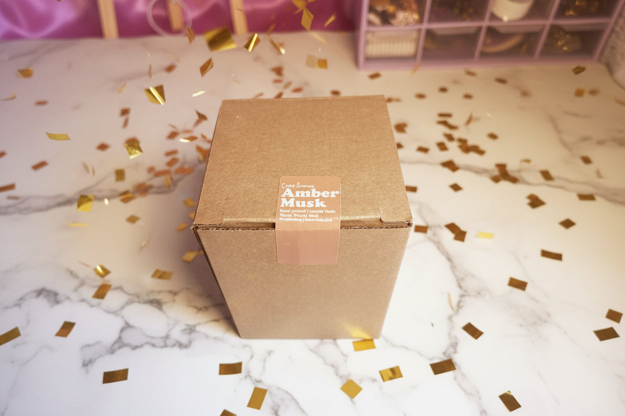 Amber Musk Tumbler Candle - 220g