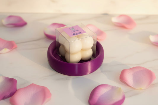 Small Bubble Candle - 40g + Free Wax Catcher