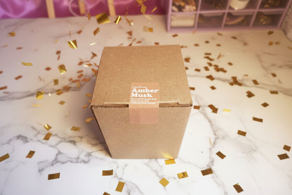 Amber Musk Tumbler Candle - 220g